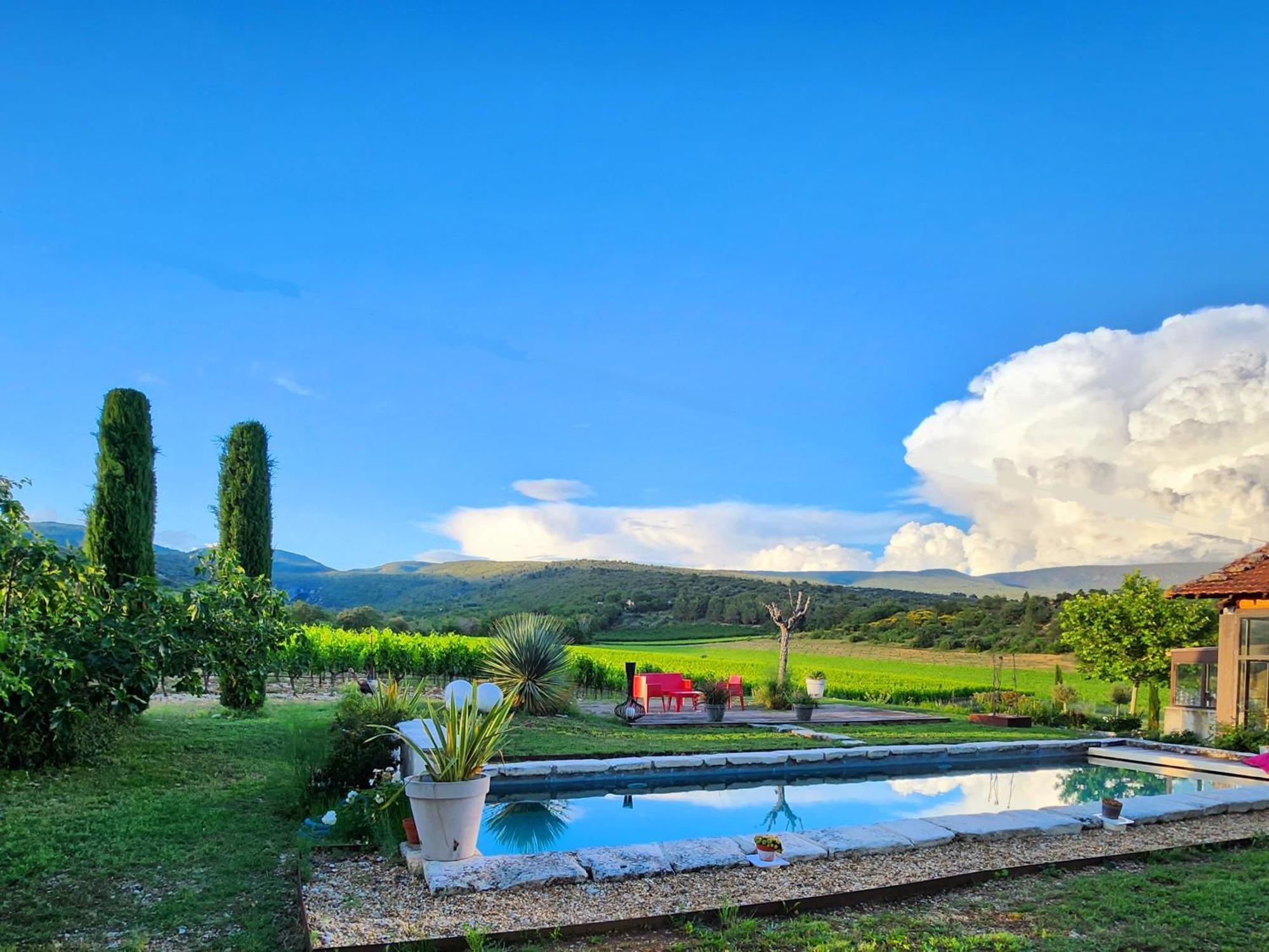 Willa La Fontaine Des Noyers Saint-Saturnin-lès-Apt Zewnętrze zdjęcie